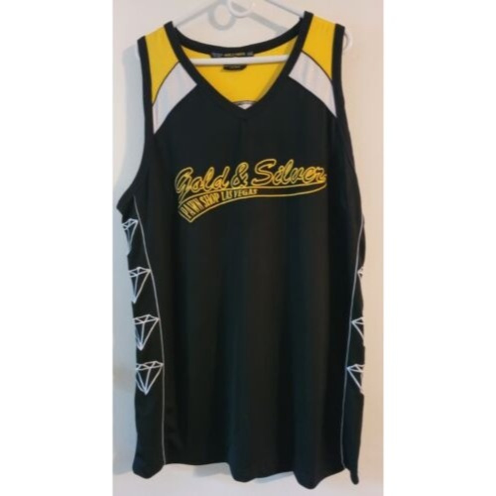 World Famous Gold And Silver Pawn Shop Tank Top Mens Size 3XL